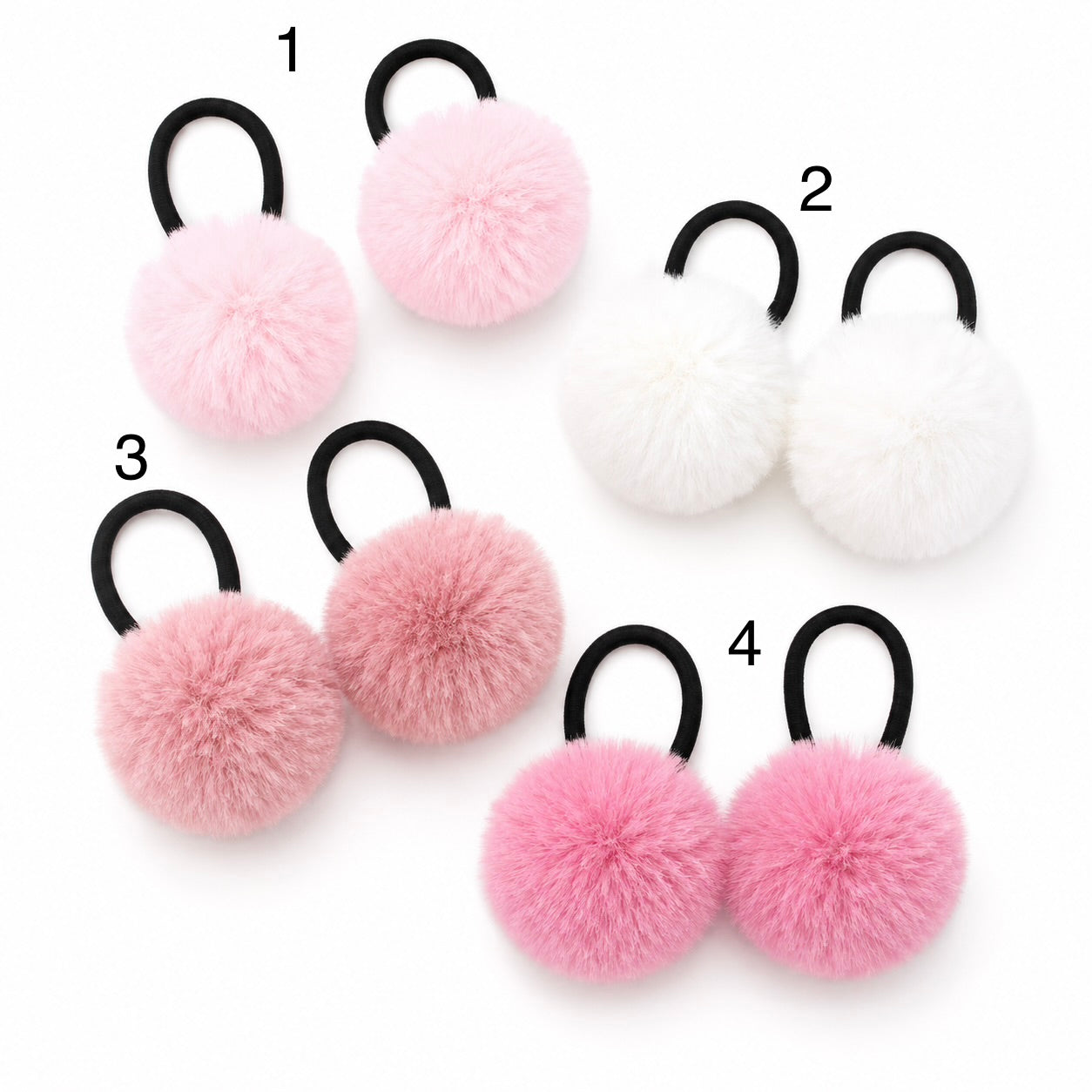 Pom-pom Hair Ties