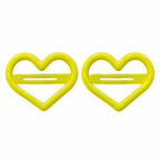 Big Heart Hair Clips