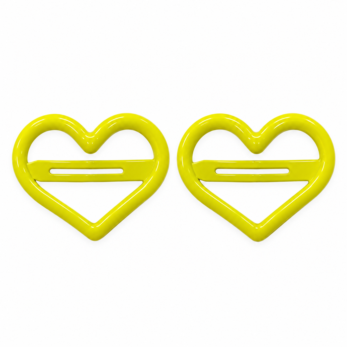 Big Heart Hair Clips