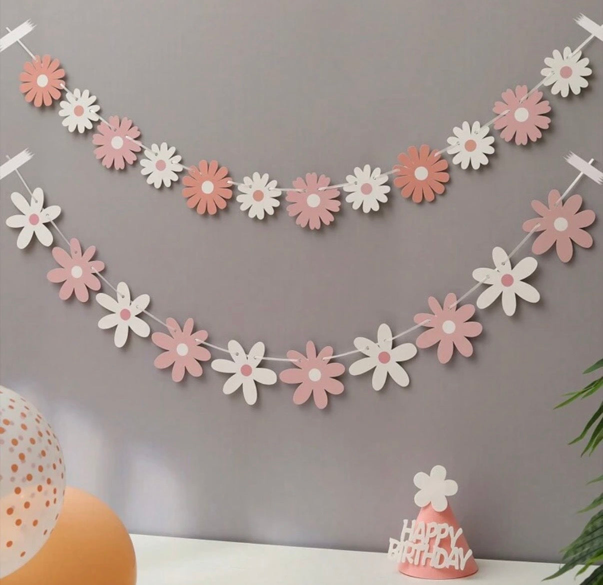 Daisy Flower Garland