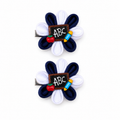ABC Flower Hair Clips