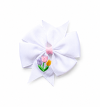 Embroidery Tulip Bow