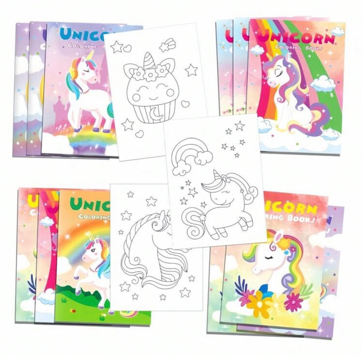 Unicorn Coloring Book