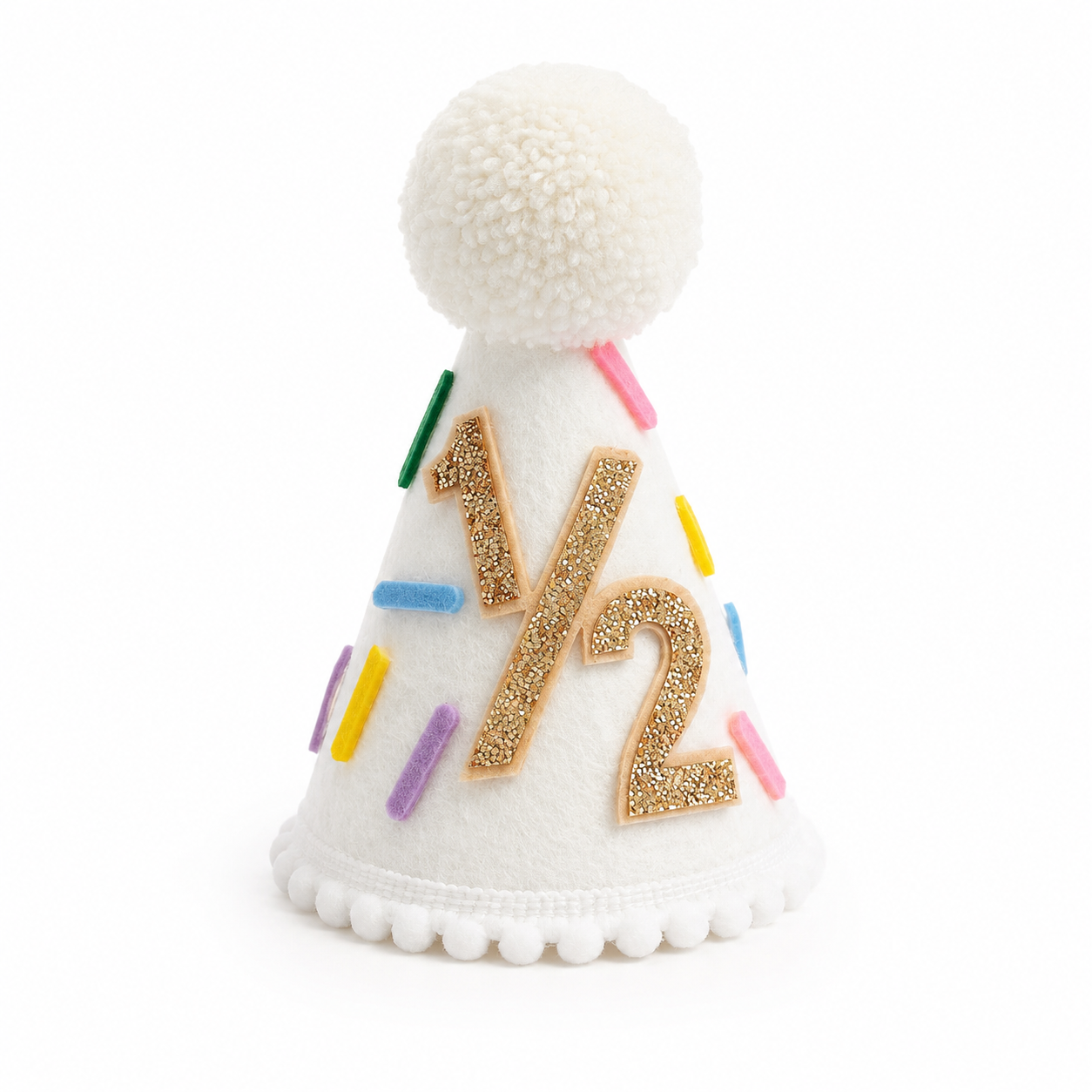 1/2 Sprinkles Cone Hat