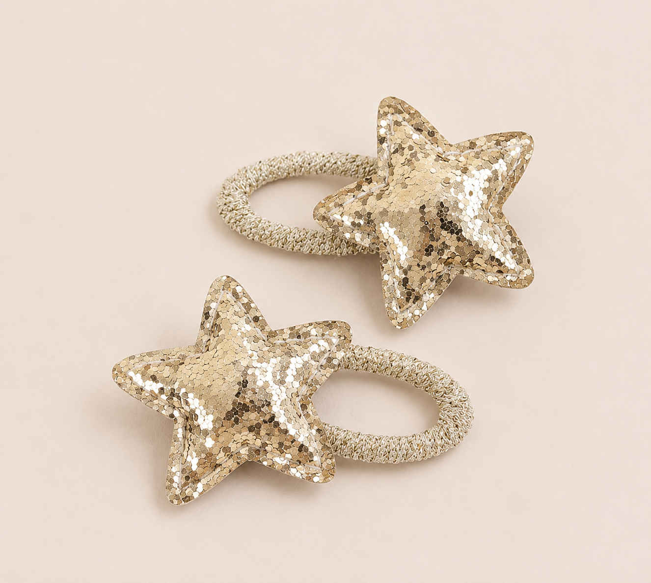 Glitter Big Star Hairclips