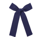 Long Linen Bow