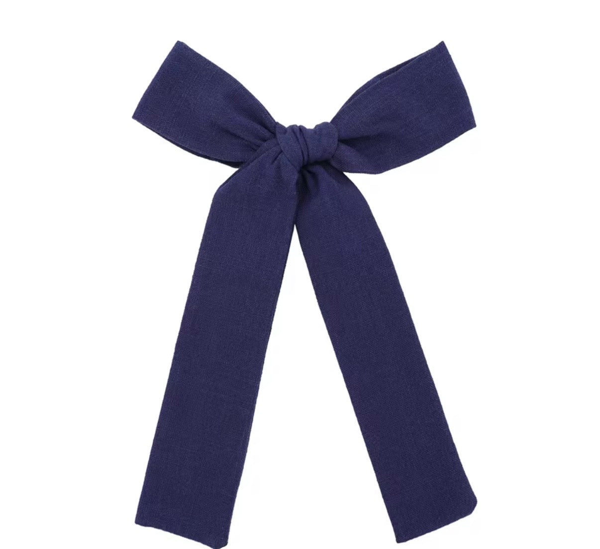 Long Linen Bow