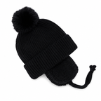 Knit Pom-Pom Beanie