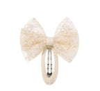 Lace Embroidery Bow Hairpins