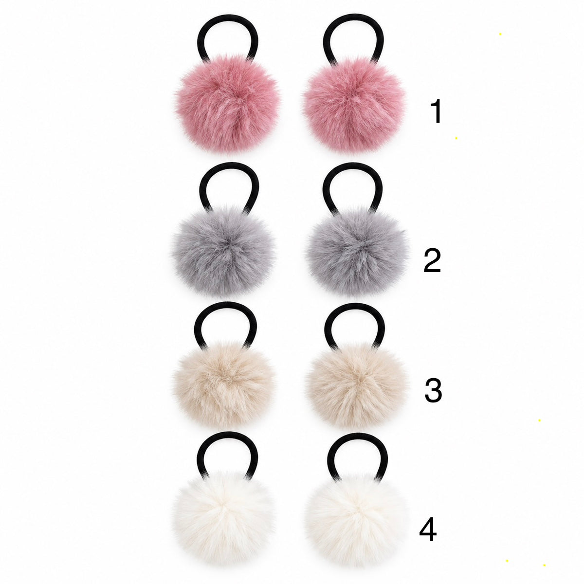 Pom Pom Hair Ties