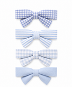 Striped and Plaid Hair Clips
