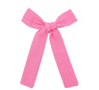 Long Linen Bow