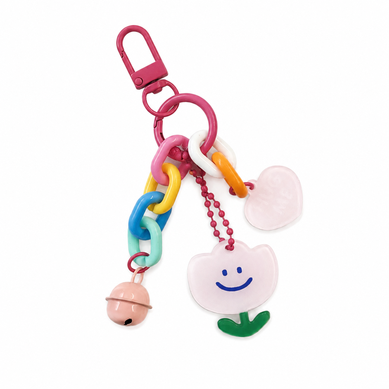 Flower Charm Keychain