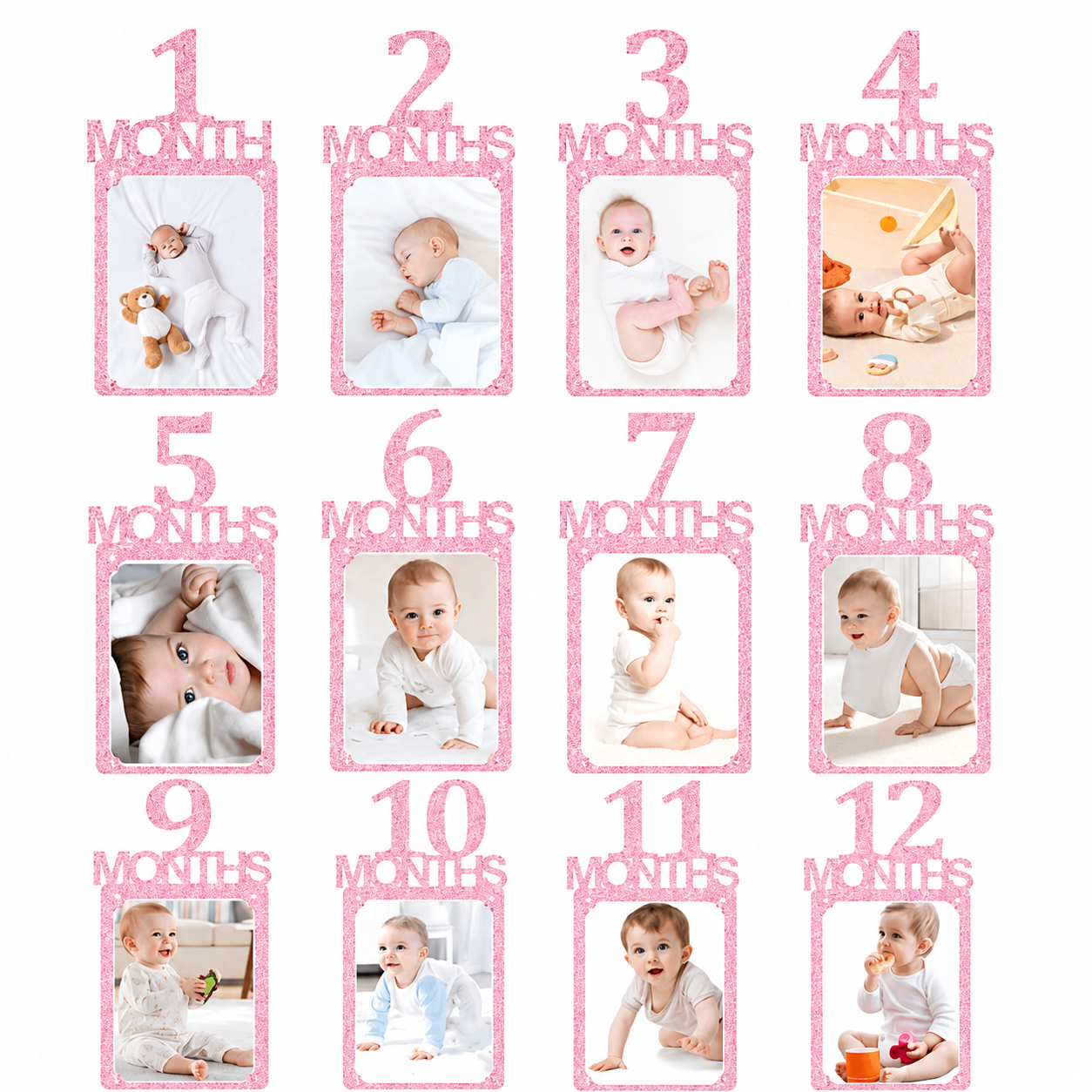 1 to 12 Garland