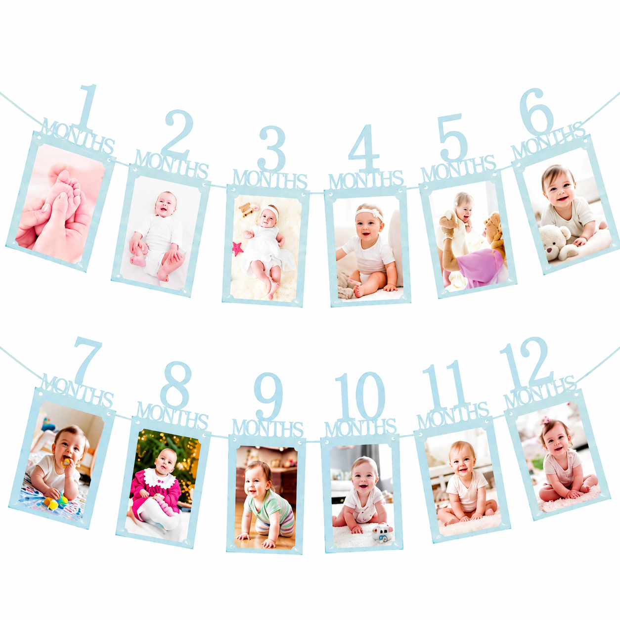 1 to 12 Garland