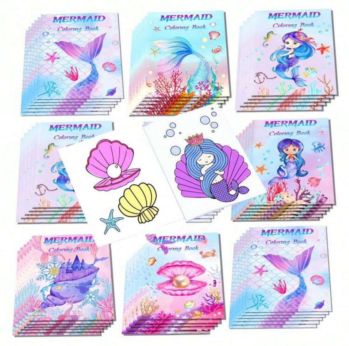 Mermaid Coloring Book