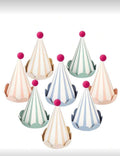 Mini Stripped Cone Birthday Hat