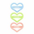 Big Heart Hair Clips