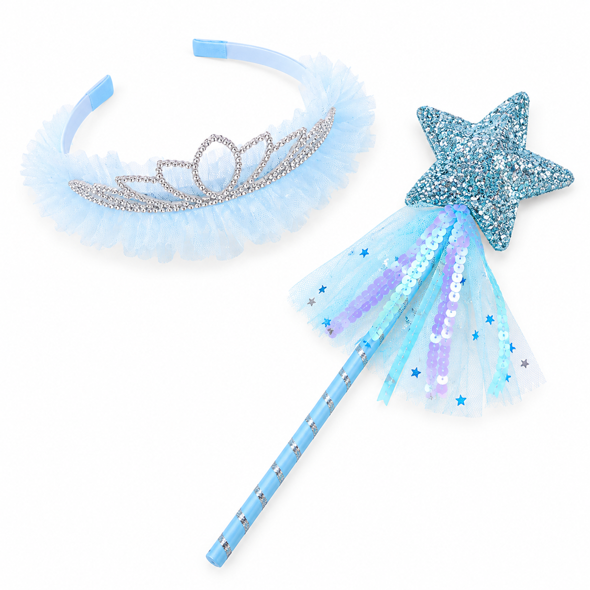 Crown & Star Wand Set
