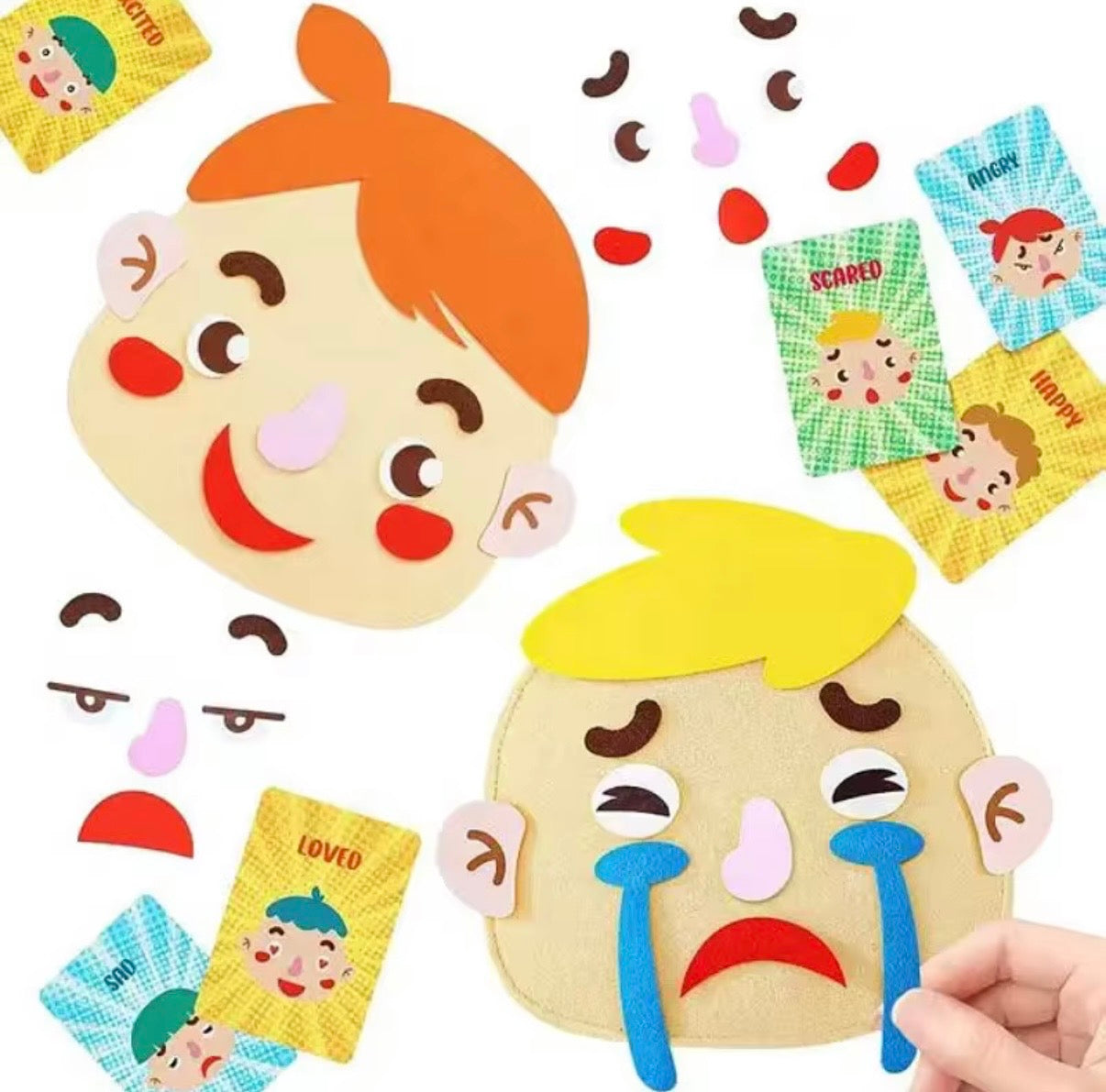 Felt Emotion Face