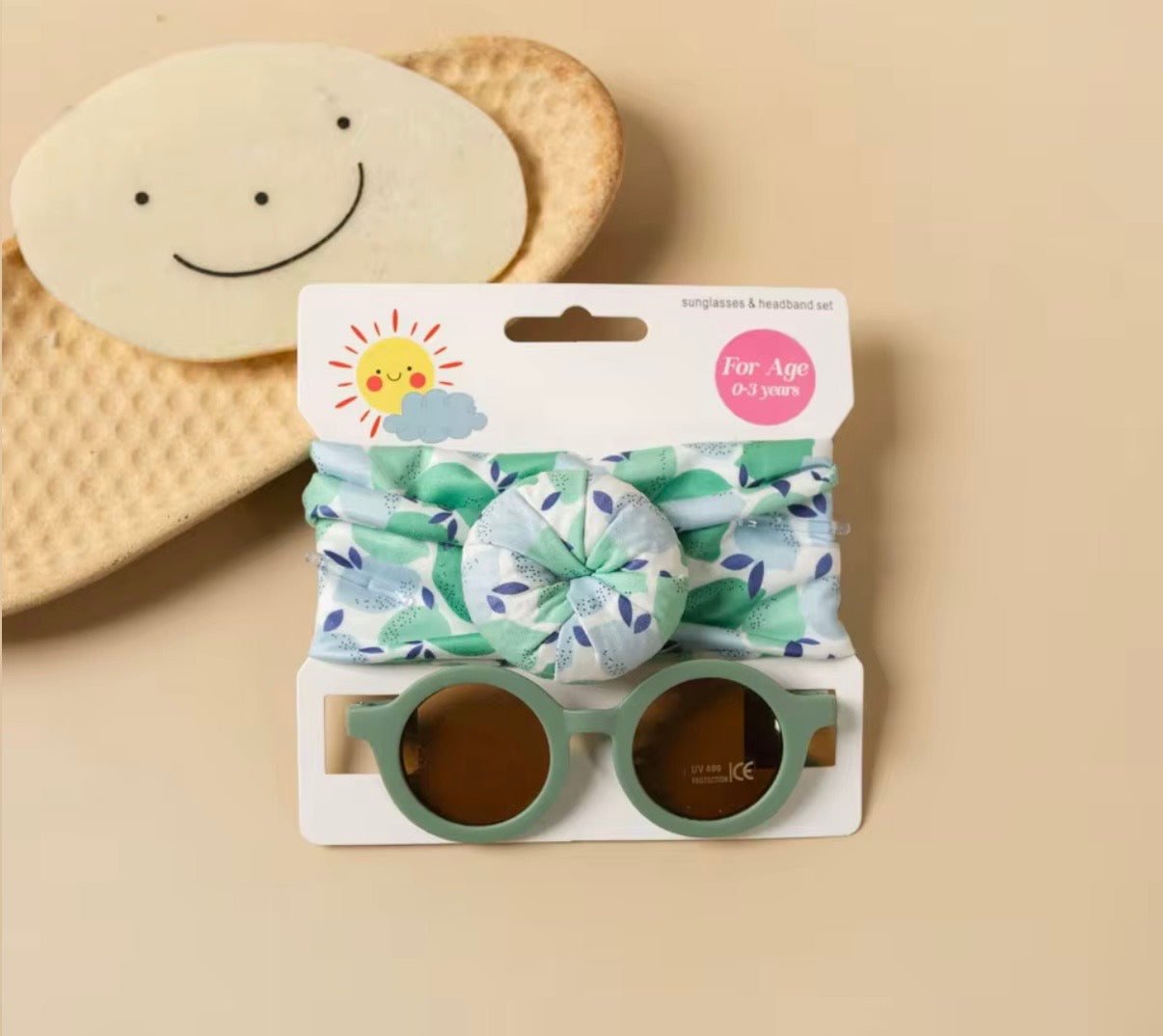 Sunglasses and Turban Set