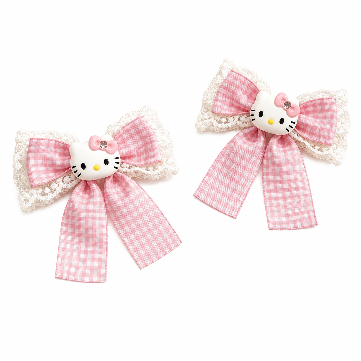 Hello Kitty Bow Clips