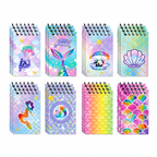 Mermaid Tail Pen and Mini Notebook