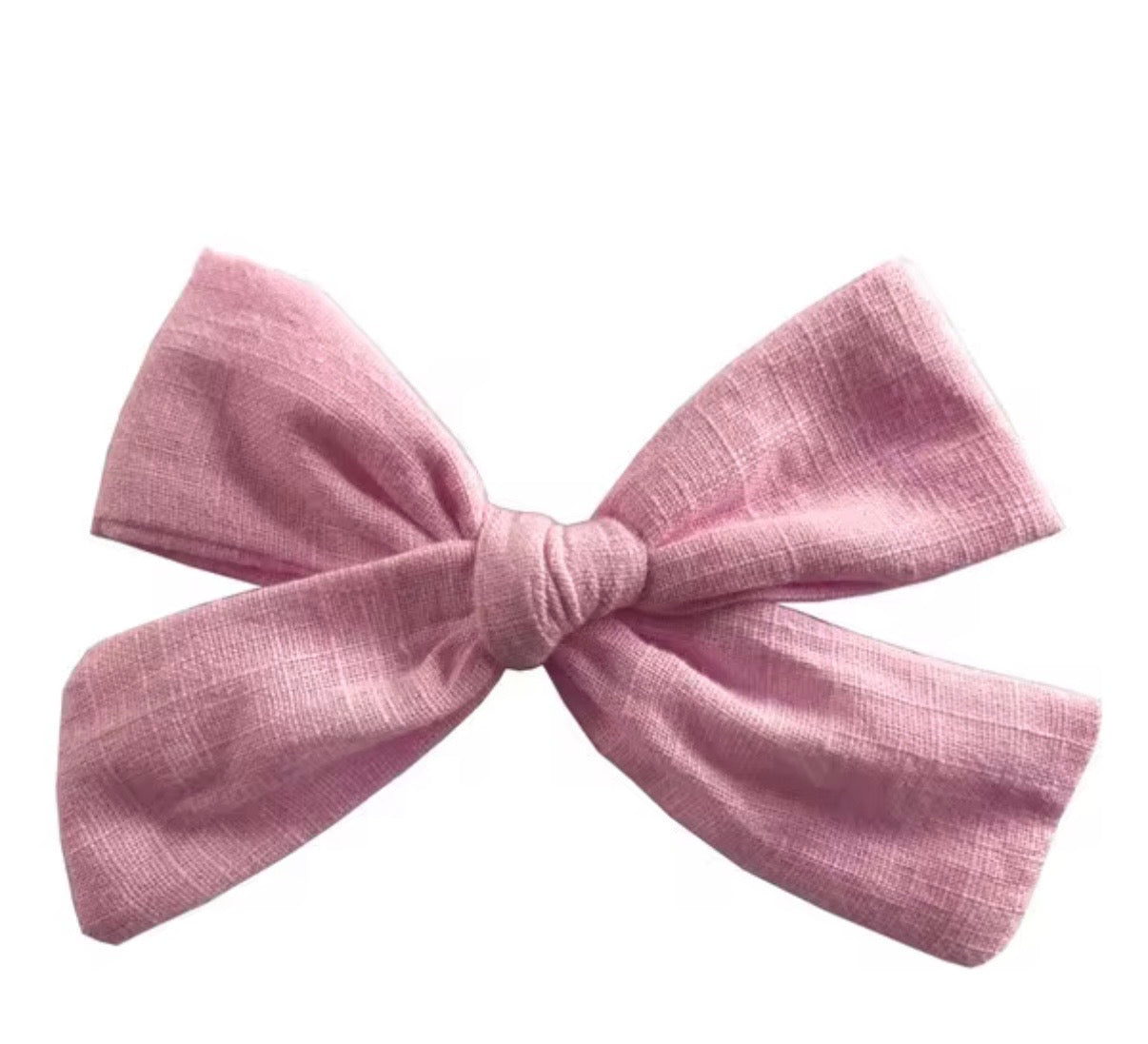 Cotton Linen Medium Bow