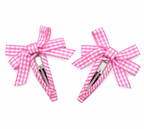 Plaid Hairclips