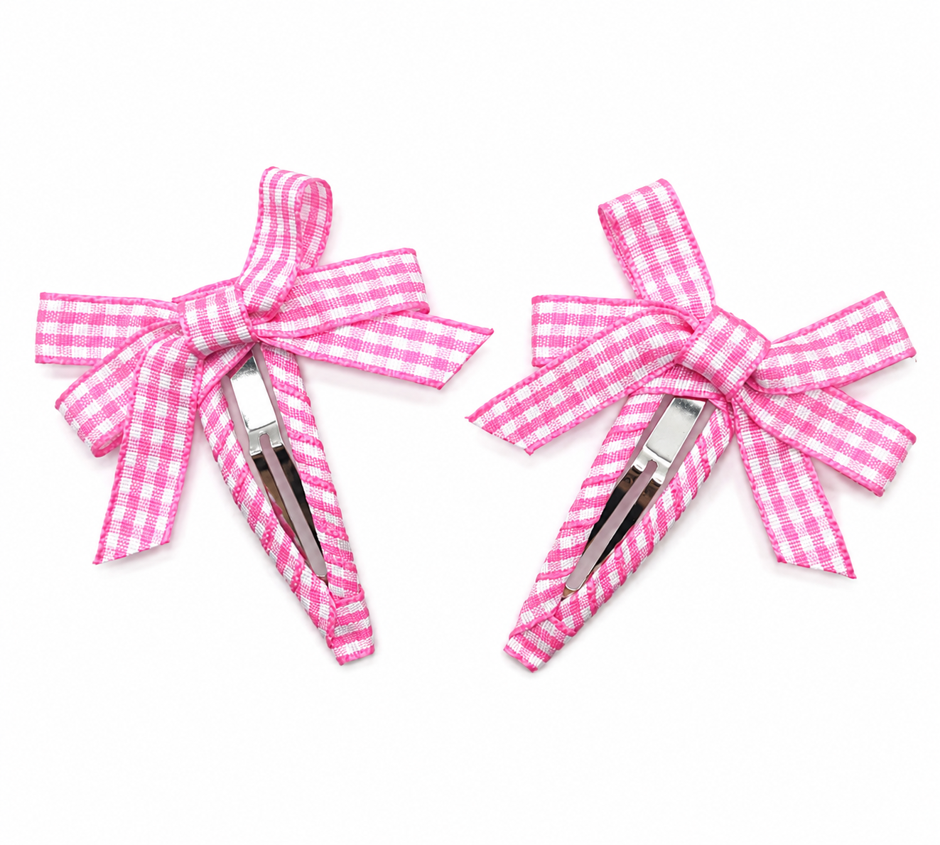 Plaid Hairclips