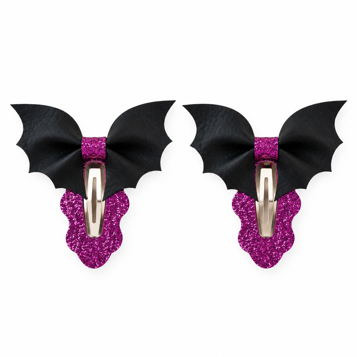 Halloween Bat Wings Hair Clips
