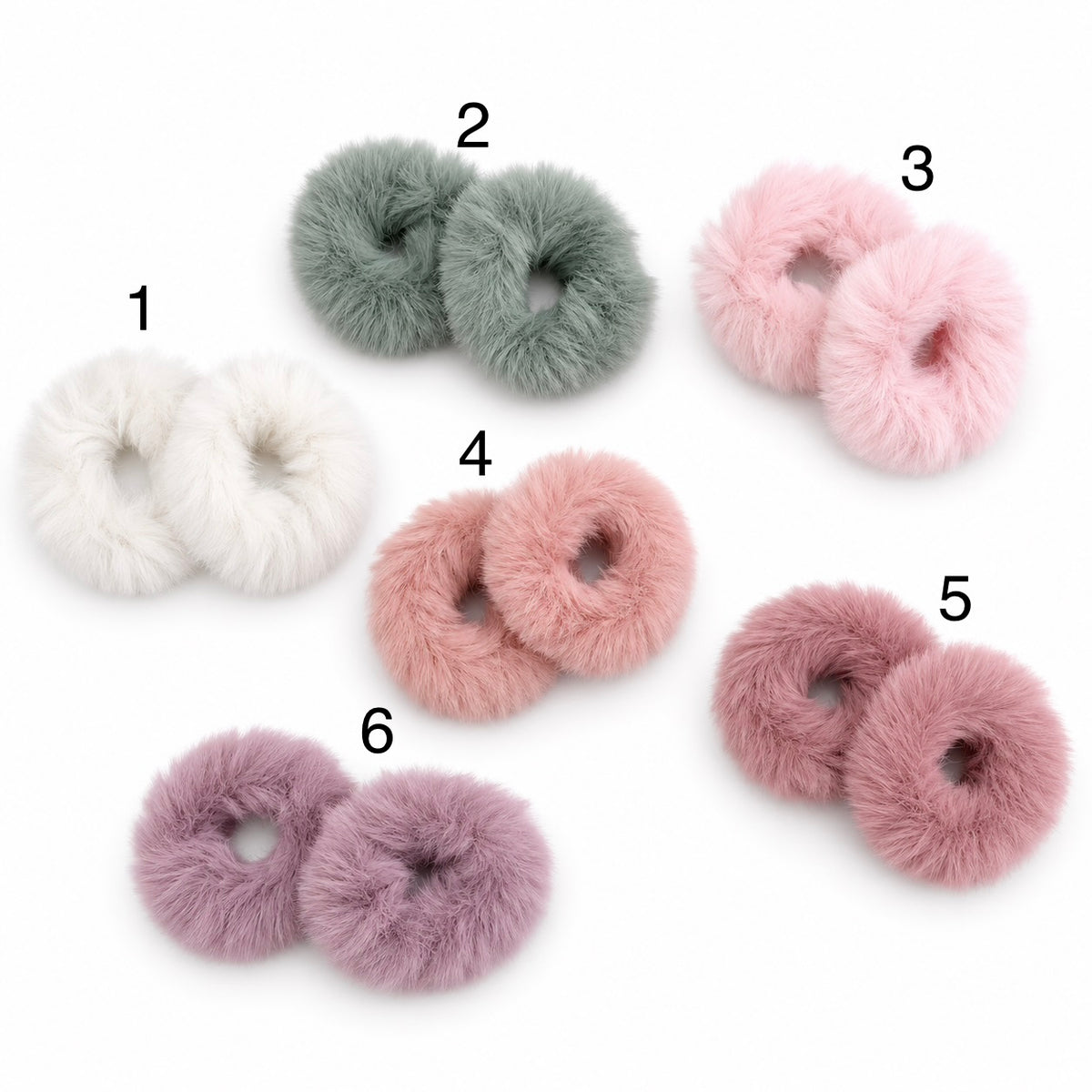 Fluffy Scrunchies