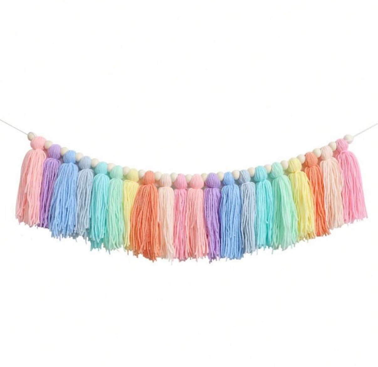Macaron Tasseled Garland