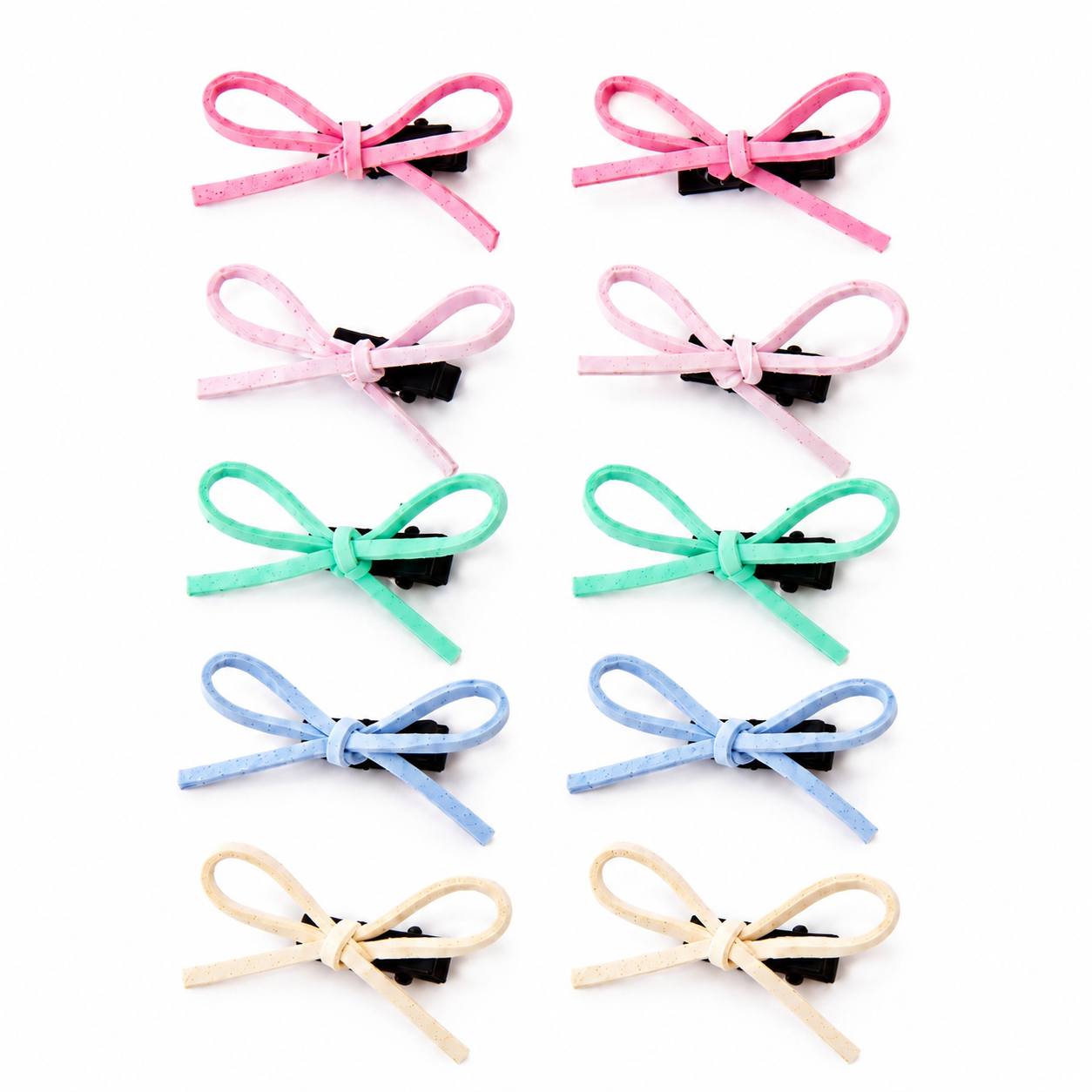 Small Bow Hair Clips