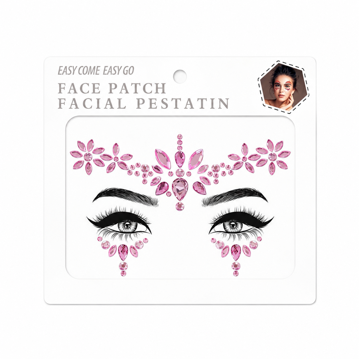 Face Gem Stickers