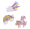 Rainbow & Unicorn Hair Clips