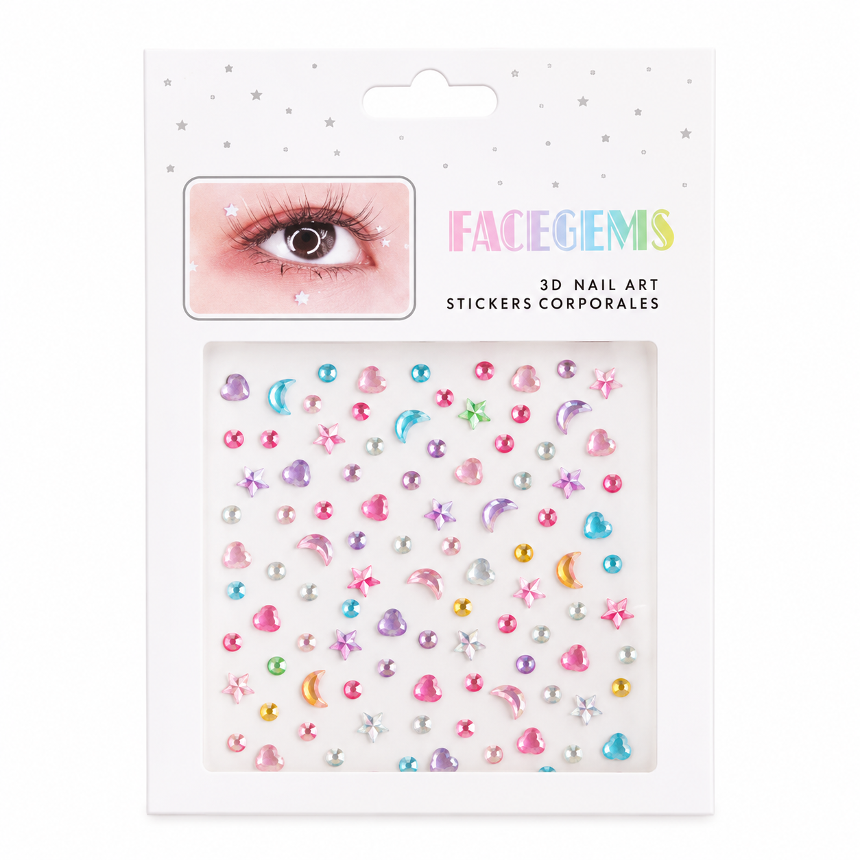 Sparkle Face Gems