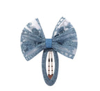 Lace Embroidery Bow Hairpins