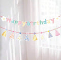 Happy birthday and Hats Garland