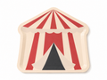 Circus Tent 9inch Plates