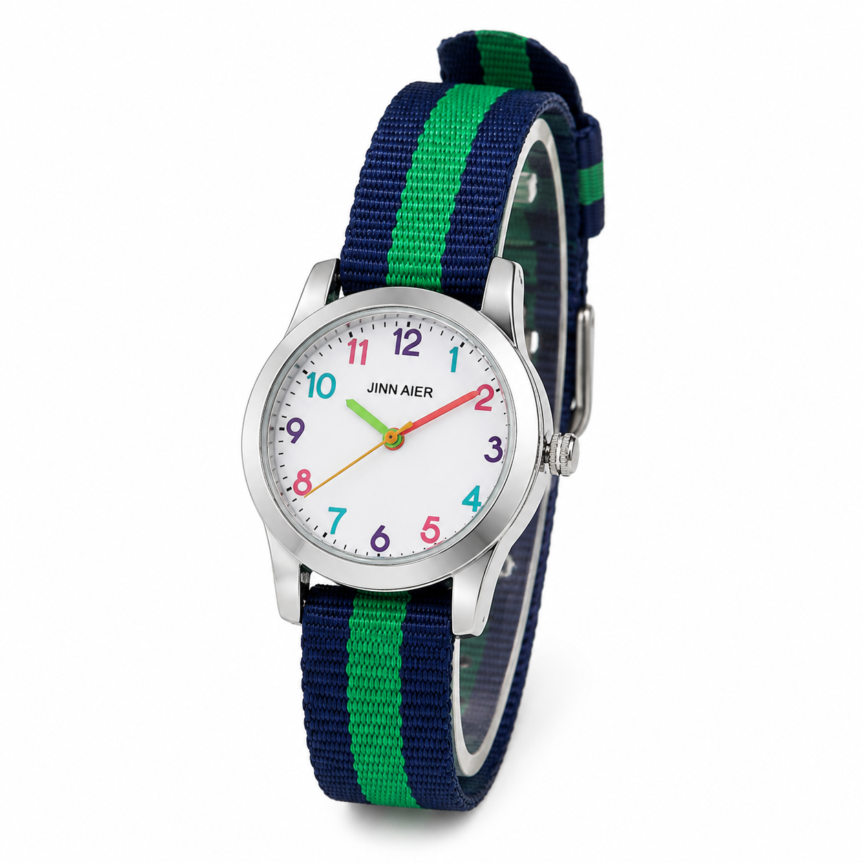 Striped Strap Watch
