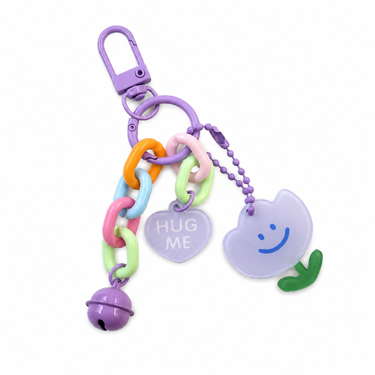 Flower Charm Keychain