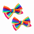 Multicolor Pencil Bows Hair Clips
