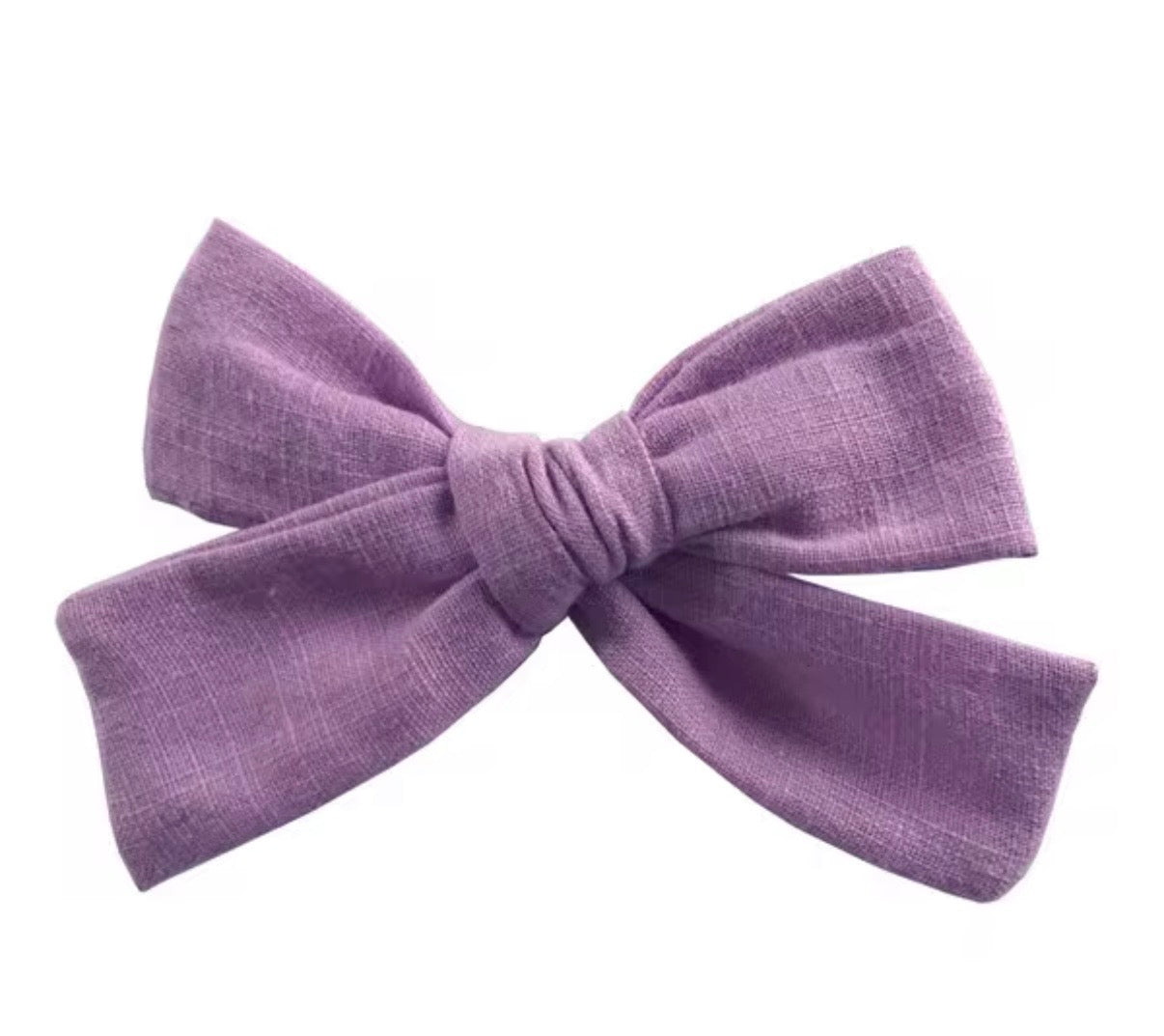 Cotton Linen Medium Bow