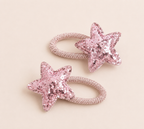 Glitter Big Star Hairclips