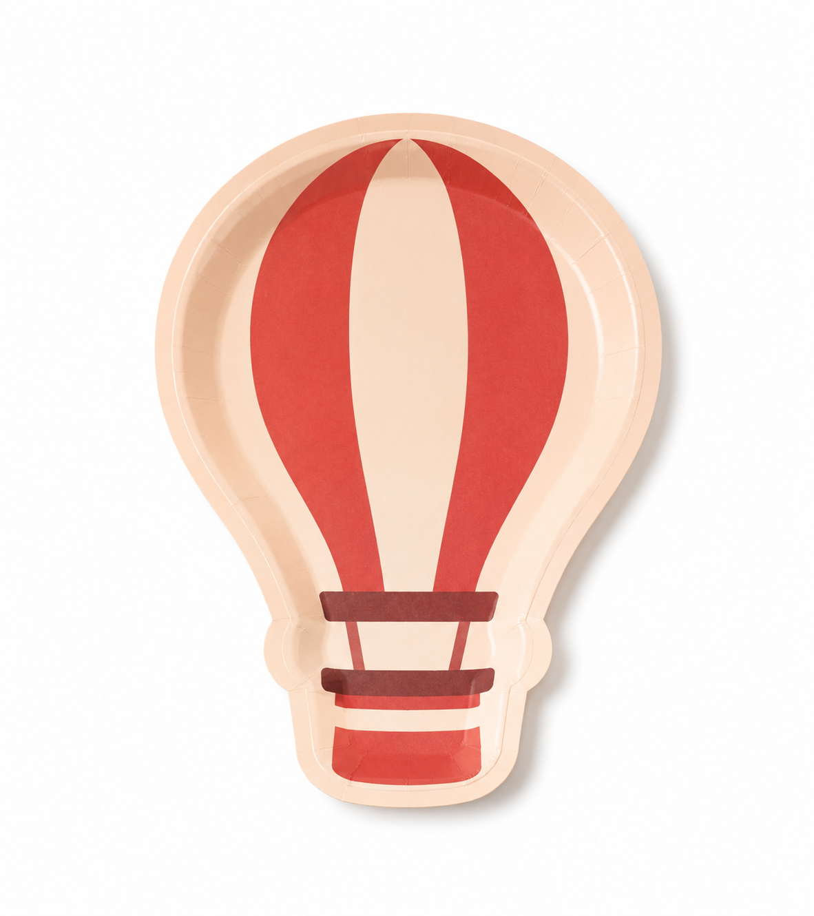 Circus Hot Air Balloon Plate