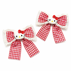 Hello Kitty Bow Clips