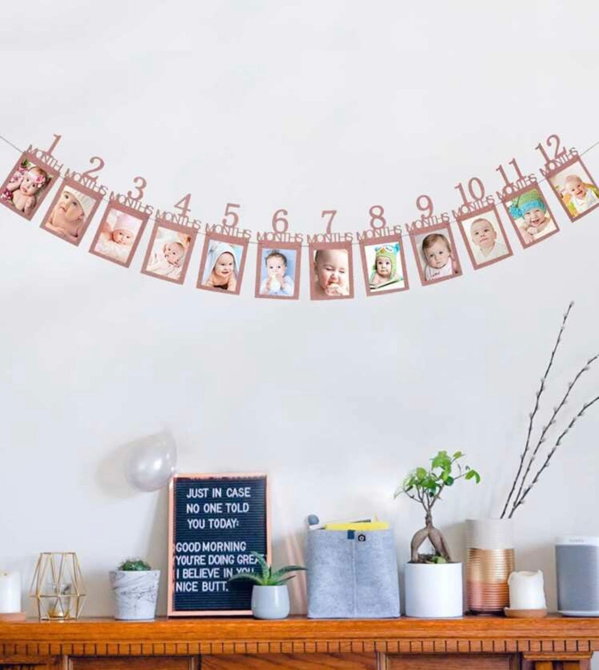 1 to 12 Garland