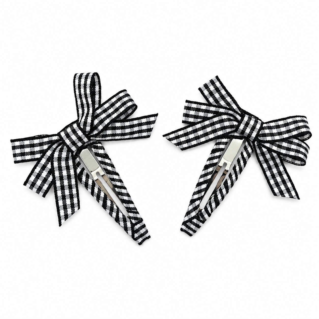 Plaid Hairclips