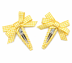 Plaid Hairclips